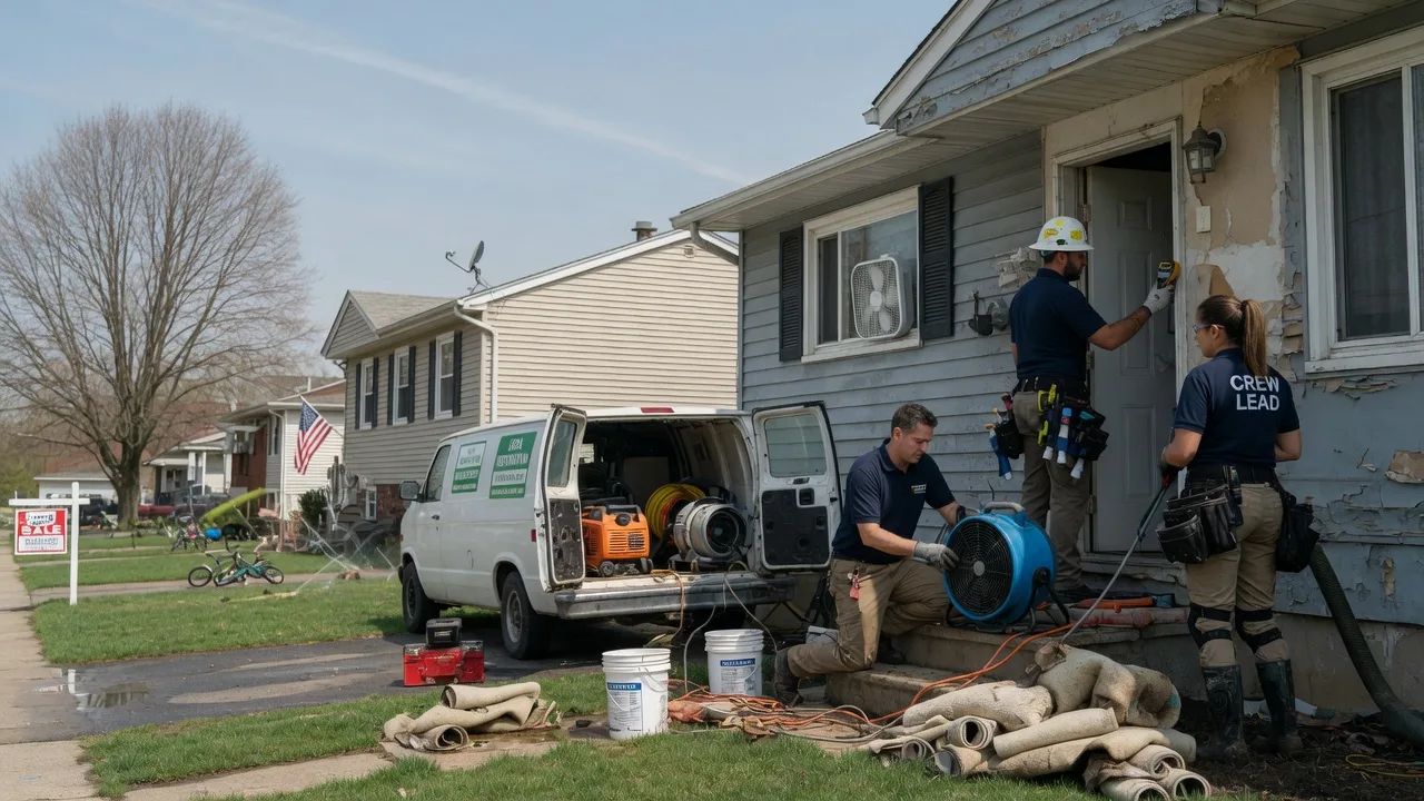 Flood Cleanup in Lane City, TX near me