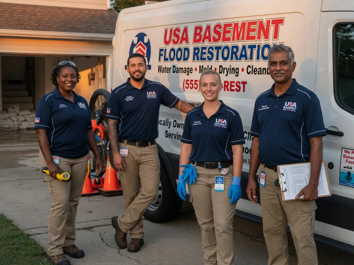 Basement Flood Cleanup company in Lane City, TX